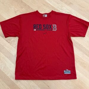 Nike Boston Red Sox Baseball Club Red Tee